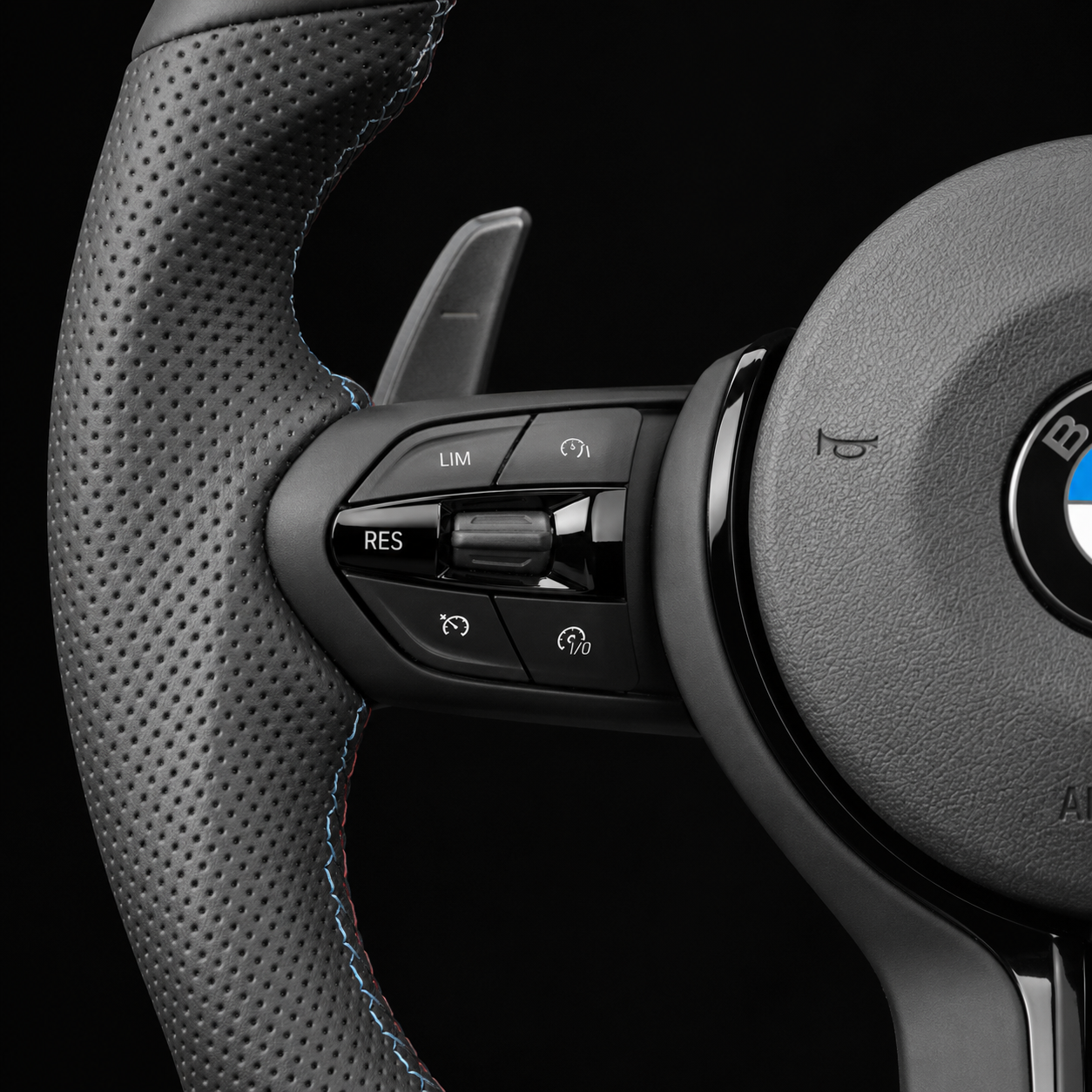 BMW M Performance Flat Bottom Steering Wheel — OEM Fit, Plug & Play