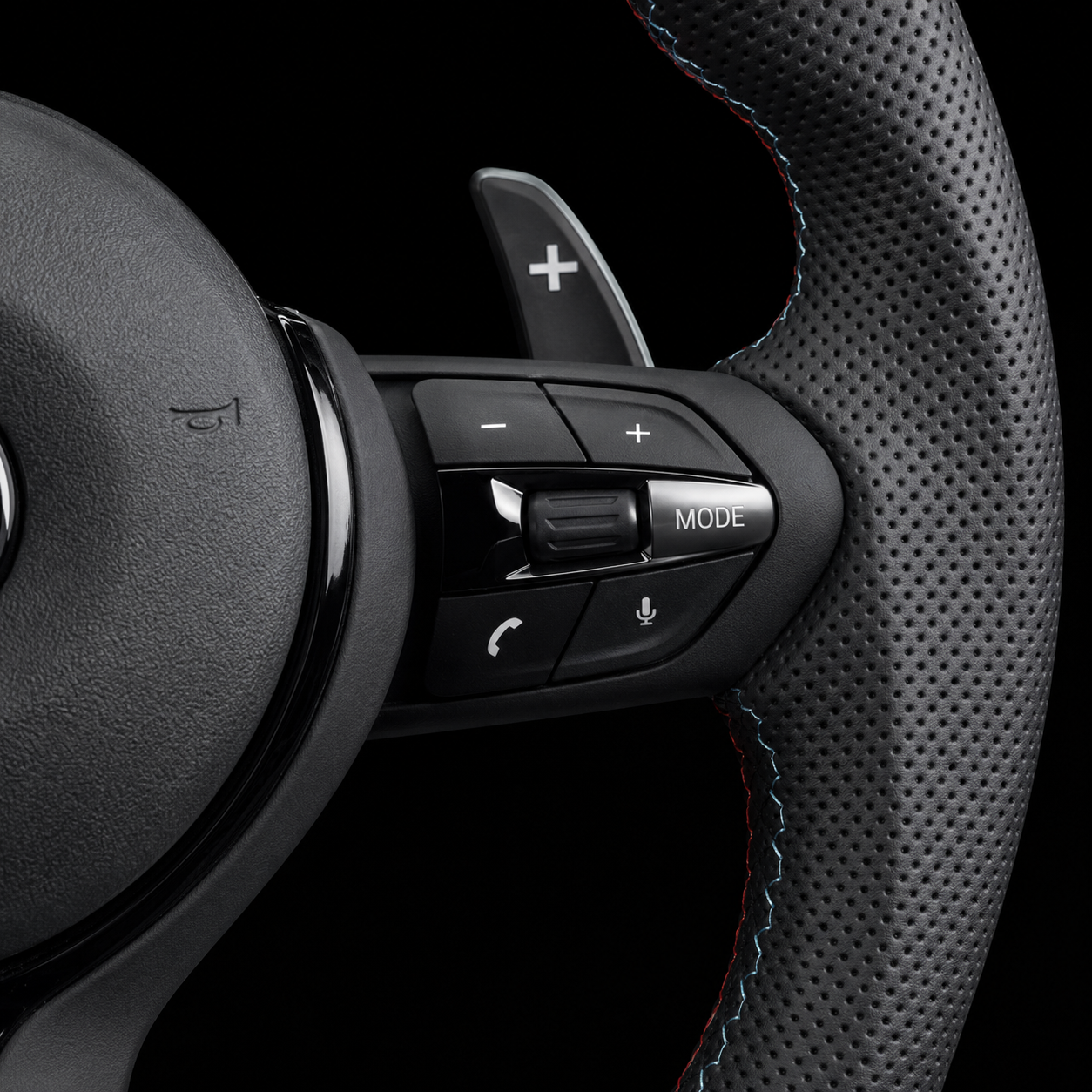BMW M Performance Flat Bottom Steering Wheel — OEM Fit, Plug & Play